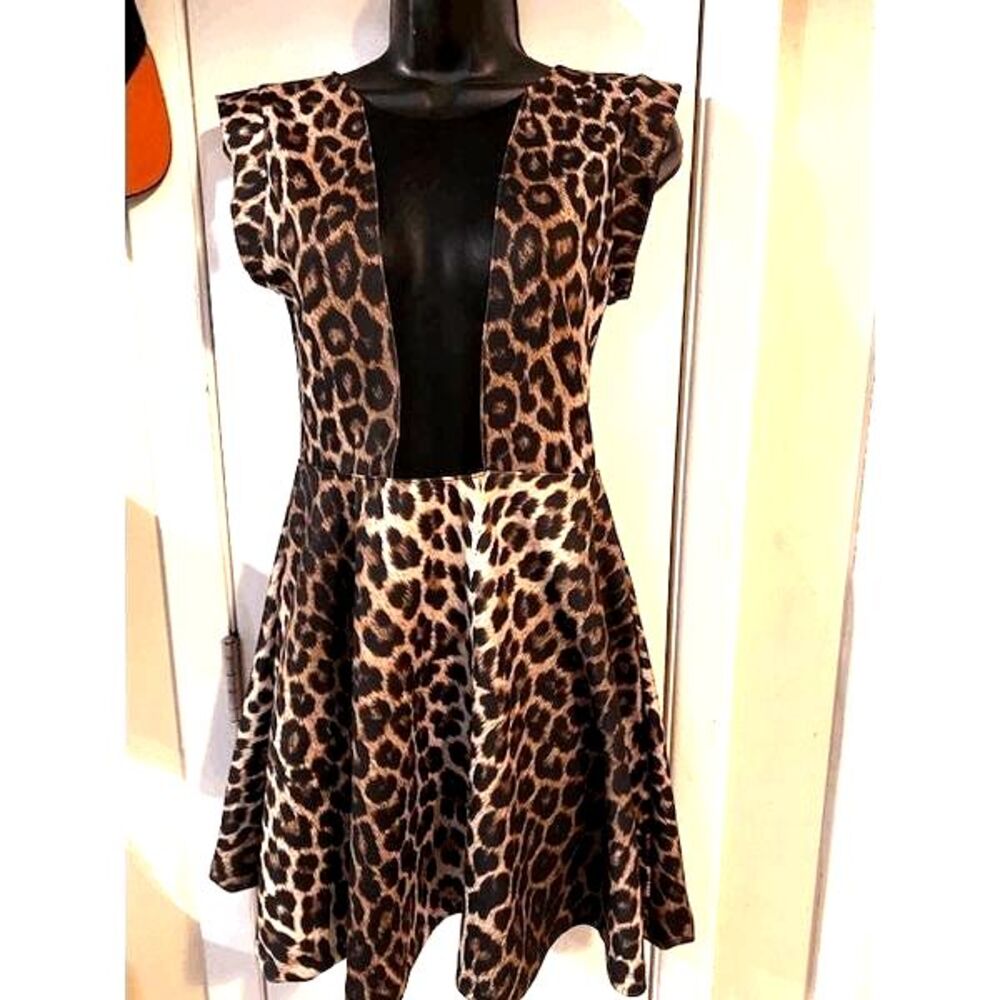 TopShop Dress Animal Print 8